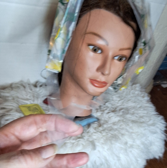 Vintage Plastic Floral Folding Grandma Rainhat - Picture 6 of 6